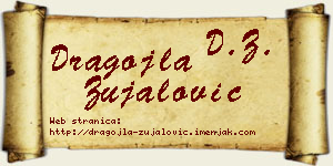 Dragojla Zujalović vizit kartica